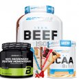 PROMO STACK Pachet Proteina + Creatina+ Bcaa + Batoane proteice 9